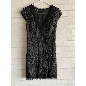 Bebe Lace Mini Dress